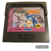 Sonic The Hedgehog : CHAOS (Sega Game Gear Cartridge, 1993) - £10.13 GBP