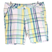 Arizona Jean Co. Stretch Plaid Shorts Size 9 - $215.87 MXN