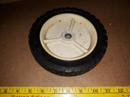 20HH48 Compressor Wheel, Rubber Over Plastic, 6-3/4&quot; X 1-3/8&quot; X 9/16&quot; Bore, Gc - £4.57 GBP