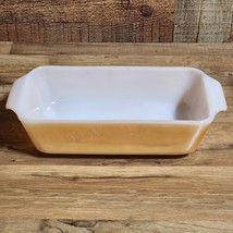 Vintage Fire King Peach Lustre (Luster) #441 Bread Meat Loaf Baking Dish... - $16.80