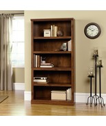5-Shelf Bookcase in Medium Brown Oak Finish - $454.06 CAD