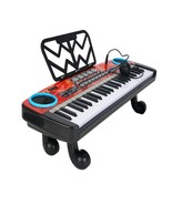 MOFUN 4901A 49 Keys Multimedia Electronic Piano,Microphone, Music Educat... - $1,047.08 MXN