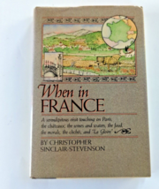 When In France - Christopher SINCLAIR-STEVENSON 1987 1st Edition - £10.38 GBP