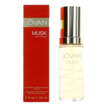 Jovan Musk by Coty, 2 oz Cologne Concentrate Spray for Women - £20.43 GBP