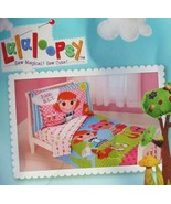 LALALOOPSY SEW CUTE COMFORTER SHEETS 4PC TODDLER BEDDING SET NEW  - $77.39 CAD