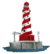 Custom and Unique Lighthouse[White Shoal Lighthouse] Embroidered Iron on/Sew Pat - £14.39 GBP