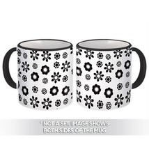 Daisy Flower : Gift Mug Repeatable Pattern Kitchen Wall Decor Graphic Diy Scrapb - £12.74 GBP