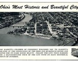 Marietta Ohio Brochure Tour of Ohio&#39;s First City 1950&#39;s Photos Map History - $37.72