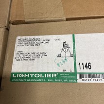 Lightolier 1146 A LAMP OPEN REF/CLEAR ALZ/100-150W - $37.62
