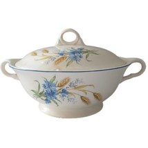 American Limoges Covered Serving Bowl Wheatfield Dish Vegetable Casserole MCM - £38.28 GBP