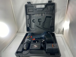 Brazos Cordless Drill BR-166-0019 19.2V 3/8&quot; Keyless Chuck in Case with ... - $18.95