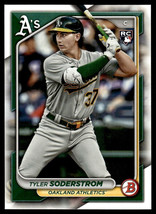 2024 Bowman Rookie Tyler Soderstrom Rookie Oakland Athletics #15 - $3.96