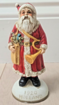 VTG Old World Santa Claus Ceramic 1920 Holland Figurine Christmas Tree O... - $10.64