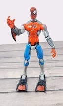 Toy Biz SPIDER-MAN Scuba Splash 6&quot; Action Figure Vtg 2002 Marvel W Fins - £4.50 GBP