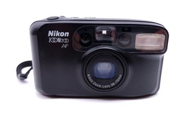 Nikon Zoom 200 AF 35mm FILM Compact Autofocus Point &amp; Shoot Camera -Tested - £38.55 GBP