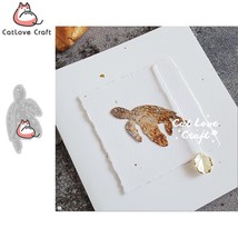 Sea Turtle Animal Metal Cutting Dies Scrapbooking Card Making Craft - $9.02