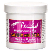 Rep Cal Ultrafine Calcium with Vitamin D3 for Reptiles and Amphibians - £7.74 GBP+