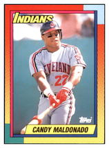 1990 Topps Traded Candy
  Maldonado   Cleveland Indians Baseball
  Card VFBMD - £1.15 GBP