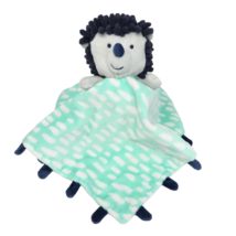 Oh Joy! Target Baby Hedgehog Mint Green + Grey Security Blanket Plush Soft Lovey - £37.21 GBP