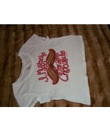 JUSTICE Girls &quot;I Mustache You For Some Chocolate&quot; Shirt Sz 18 - $10.92 CAD
