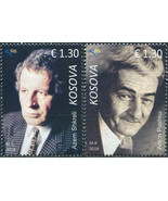 Kosovo 2018. Outstanding writers and poets of Kosovo (MNH OG) Set of 2 s... - £6.05 GBP
