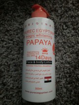 New original Purec Egyptian whitening papaya lotion 300ml. Spf 40 - $35.00