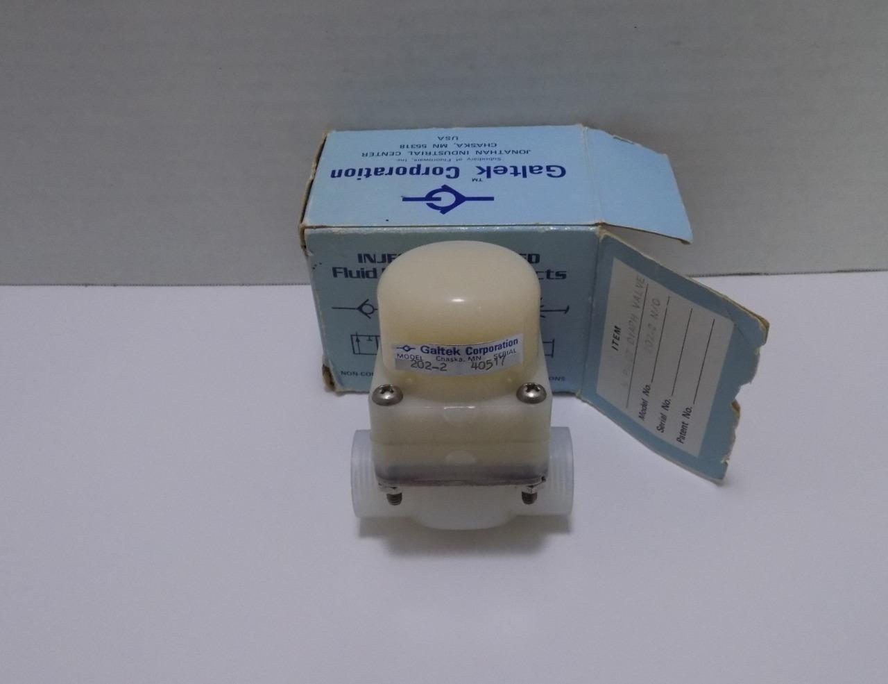 Galtek Corp 202-2 2 Way 1/2&quot; Pilot Diaphram Pnuematic Valve - $58.40