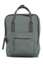 Madden Girl Lightweight Backpack Textile Mini Grey Silver New - £37.15 GBP