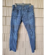 Polo Ralph Lauren Jeans Men 32x30 Blue Button Fly Whiskered Sullivan Sli... - $65.10 CAD