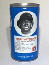 1977 Gary Matthews Atlanta Braves RC Royal Crown Cola Can MLB All-Star S... - $8.95
