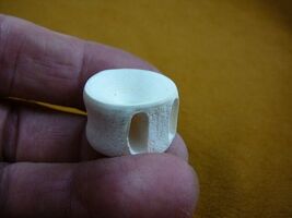 (s877-20) white modern Shark vertebrae back bone vert vertebrate I love ... - $10.99