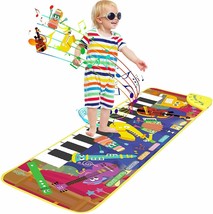 Kids Musical Piano Mats Baby Early Education Upgraded Soft Musical Dance Mat - £19.83 GBP