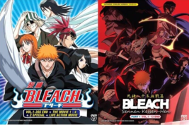 Anime DVD Bleach TV Series Vol.1-366 End+ Thousand-Year +4 Movie+2SP+Live Action - £101.68 GBP