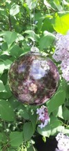 Hanging Glass Ball 4&quot; Diameter Purple Gazing Ball (1) GB12 - $16.04