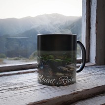 Color Changing! Mt. Rainier National Park ThermoH Morphin Ceramic Coffee Mug - H - £11.81 GBP