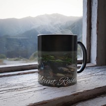 Color Changing! Mt. Rainier National Park ThermoH Morphin Ceramic Coffee Mug - H - £11.20 GBP