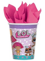 LOL Surprise Paper Cups 8 Per Package Birthday Party Supplies by Amscan ... - $5.59