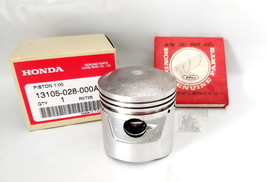 Honda CT90 SL90 K0 ST90 K0/K1/K2 Piston & Ring Kit New (1.00) - $25.50