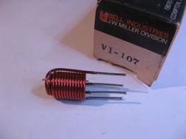 Miller VI-107 Coil Tunable Transformer V1 - NOS Qty 1 - £11.41 GBP