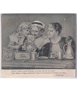 Vintage Print Ad 1892 Chase &amp; Sanborn Coffee &amp; Tea 5&quot; x 6&quot; - $3.54