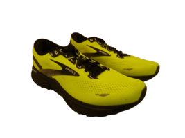 Brooks Men&#39;s 1103931D762 Ghost 15 Athletic Running Shoe Neon Black Size 10.5D - £81.99 GBP