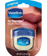 Vaseline LIP THERAPY Original Protect Lips Pocket Small Jar Balm Petrole... - $14.86