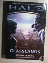 HALO Glasslands by Karen Traviss (2011) TOR gaming softcover book 1st - £10.27 GBP