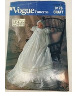 Vintage Vogue Pattern Linda Carr 9176 Sewing Craft Baby Doll Christening... - £19.74 GBP