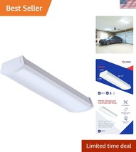 Durable 2-Foot LED Light Fixture - Bright Illumination for Kitchen &amp; Garage - $60.00