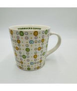 Starbucks Coffee Mug 2005 Circles Bubbles Dots 16oz Dining Tea Kitchen - $13.50
