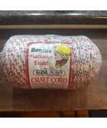 Bonnie 6mm 100yds Macrame Braid Craft Cord Pearl Berry NOS Sealed USA - $21.93 CAD