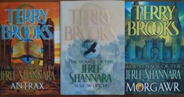 Jerle Shannara Complete Set Ilse Witch Antrax Morgawr Terry Brooks HBDJ 1st Ed - £27.14 GBP