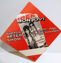 Bon Jovi Backstage Pass Original 1995 Original Here There and Everywhere Red - £9.38 GBP