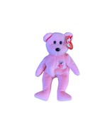 New Beanie Babies Mum Pink Bear Plush Stuffed Animal Doll Toy 2001 Vinta... - £7.73 GBP